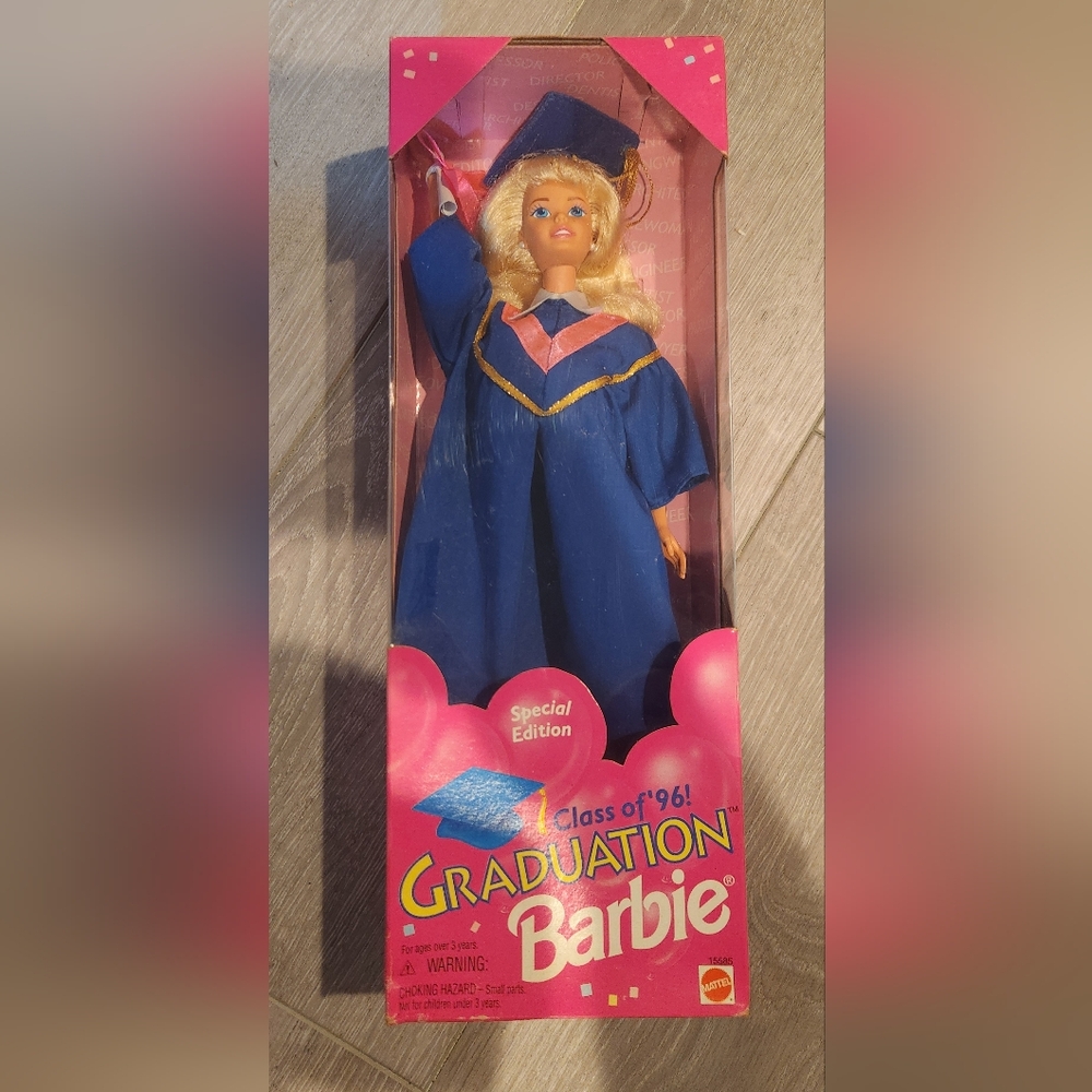 Mattel Special Edition Doll in Blue and Pink Gown